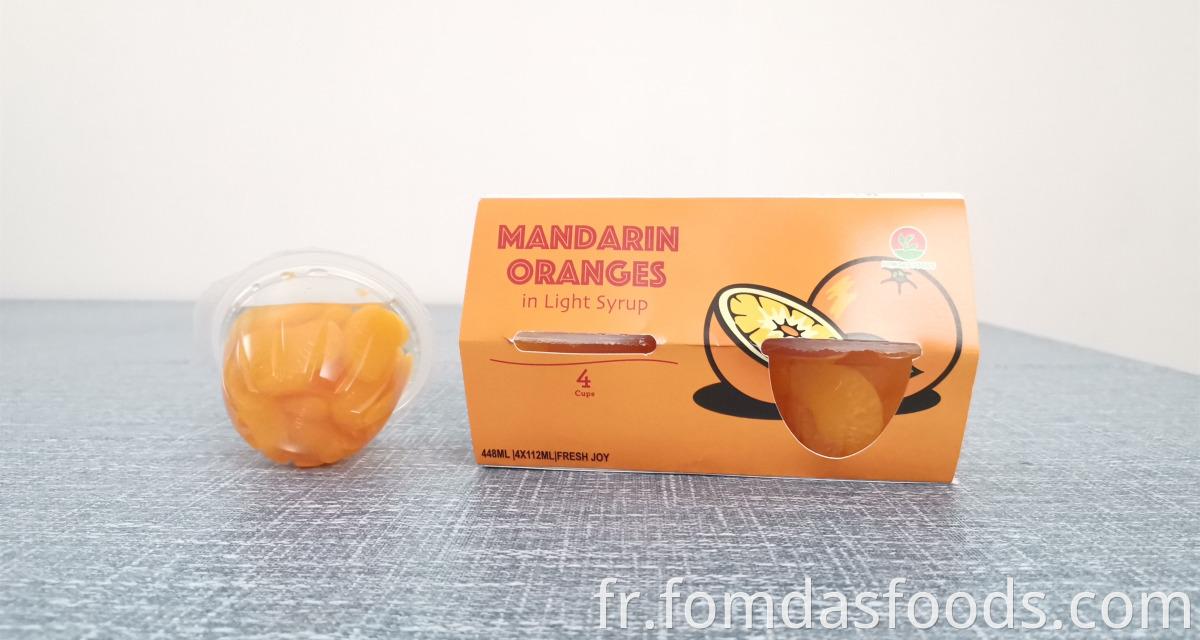 113G nutritional mandarin orange